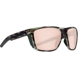 Costa Ferg Matte Reef Sunglasses w/ Copper Silver Mirror 580P Lenses FRG-253-OSCP
