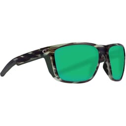 Costa Ferg Matte Reef Sunglasses w/ Green Mirror 580G Lenses FRG-253-OGMGLP