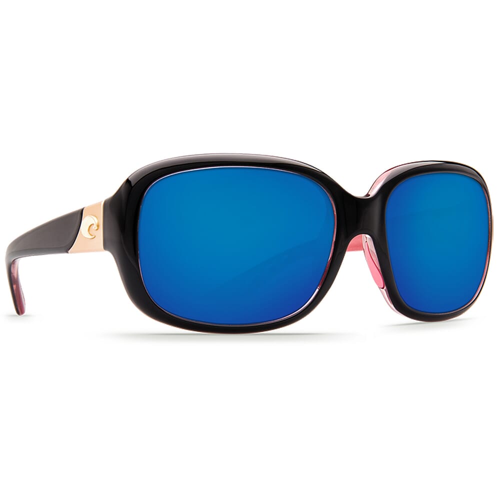 Costa Gannet Shiny Black Hibiscus Frame Sunglasses GNT-132