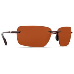 Costa Gulf Shore Tortoise Frame Sunglasses w/ Copper 580P Lenses GSH-10-OCP