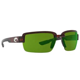 Costa Galveston Tortoise Frame Sunglasses w/ Green Mirror 580P Lenses GV-10-OGMP