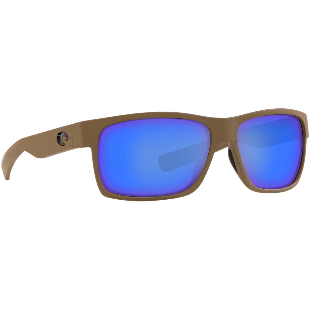 Costa Half Moon Moss Frame Sunglasses w/ Blue Mirror 580G Lenses HFM-198-OBMGLP