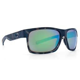 Costa Half Moon - Ocearch Ocearch Matte Tiger Shark Frame Sunglasses w/ Green Mirror 580G Lenses HFM-140OC-OGMGLP