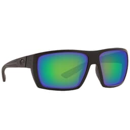Costa Hamlin Blackout Frame Sunglasses w/ Green Mirror 580G Lenses HL-01-OGMGLP