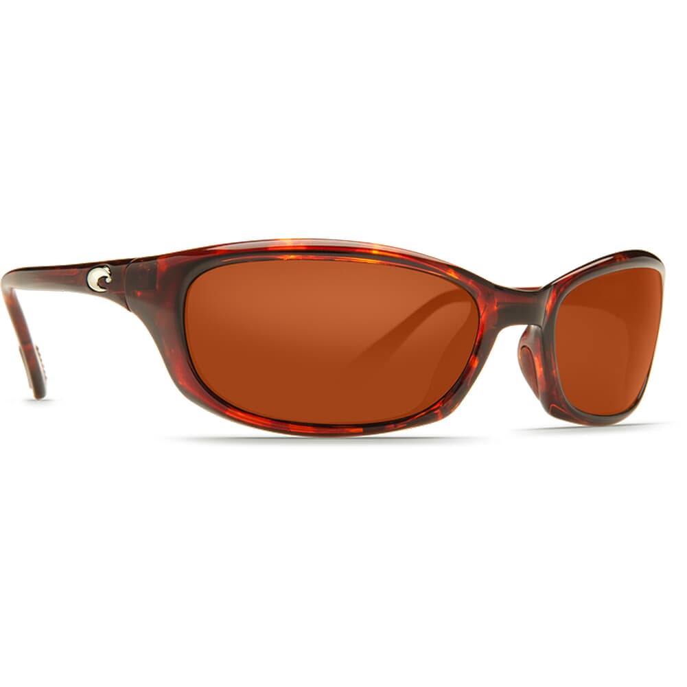 Costa Harpoon Tortoise Frame Sunglasses w/ Copper 580G Lenses HR-10-OCGLP