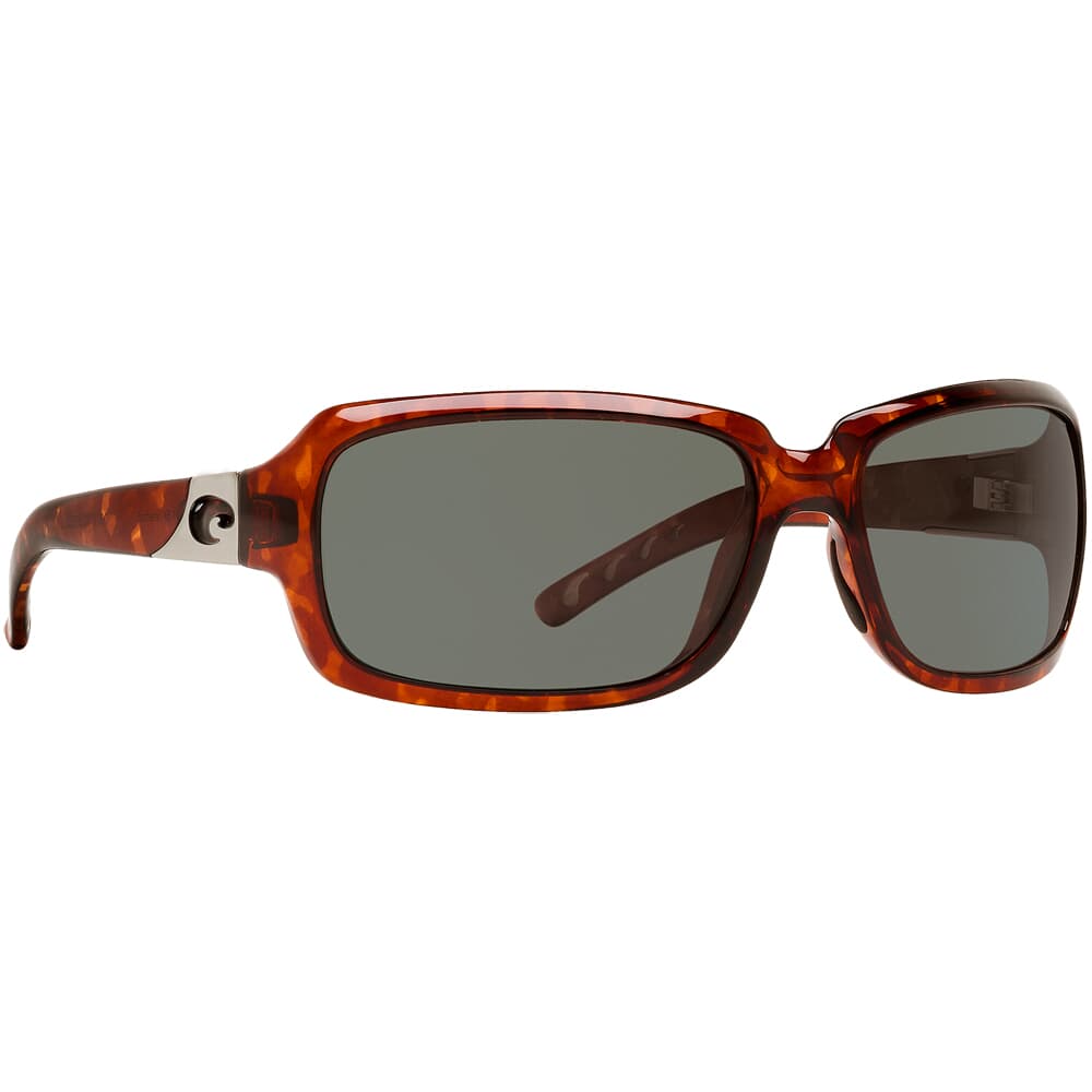 Costa Isabela Tortoise Frame Sunglasses w/ Gray 580G Lenses IB-10-OGGLP