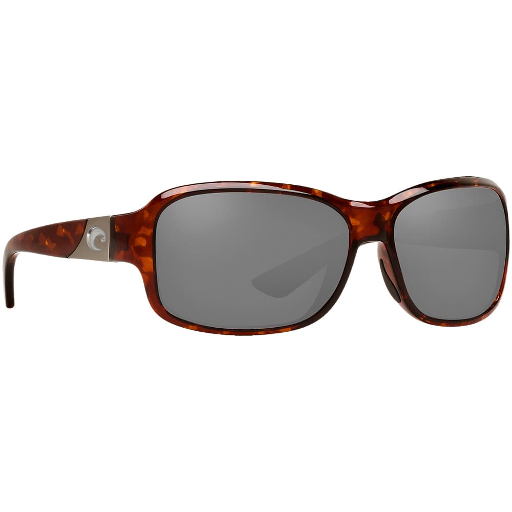 Costa Inlet Tortoise Frame Sunglasses w/ Gray 580P Lenses IT-10-OGP