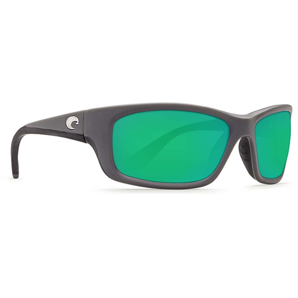 Costa Jose Matte Gray Frame Sunglasses w/ Green Mirror 580G Lenses JO-98-OGMGLP
