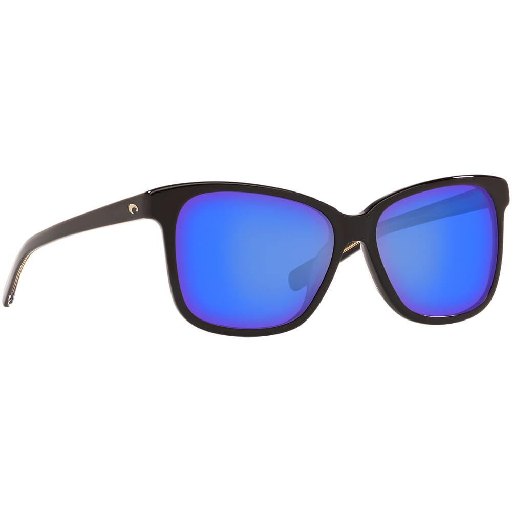 Costa May Shiny Black Frame Sunglasses MAY-11