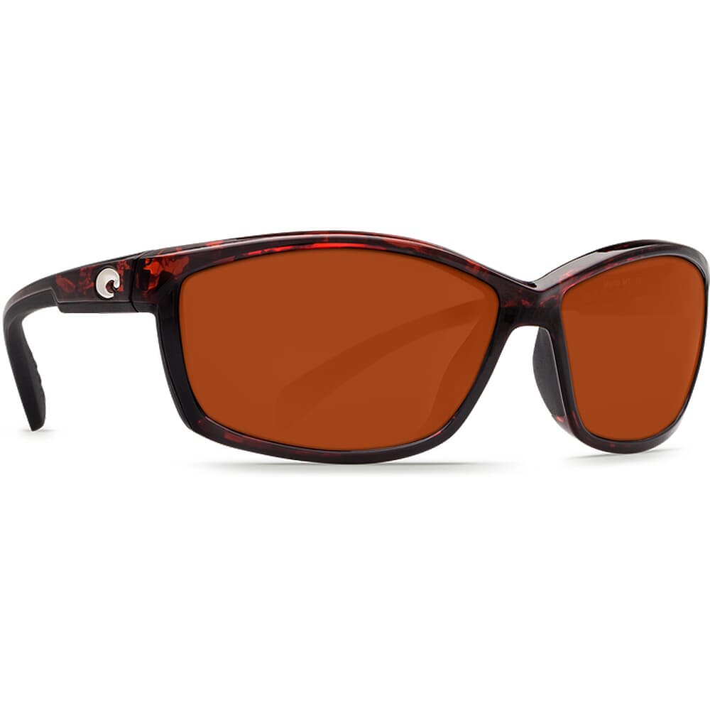 Costa Manta Tortoise Frame Sunglasses w/ Copper 580P Lenses MT-10-OCP