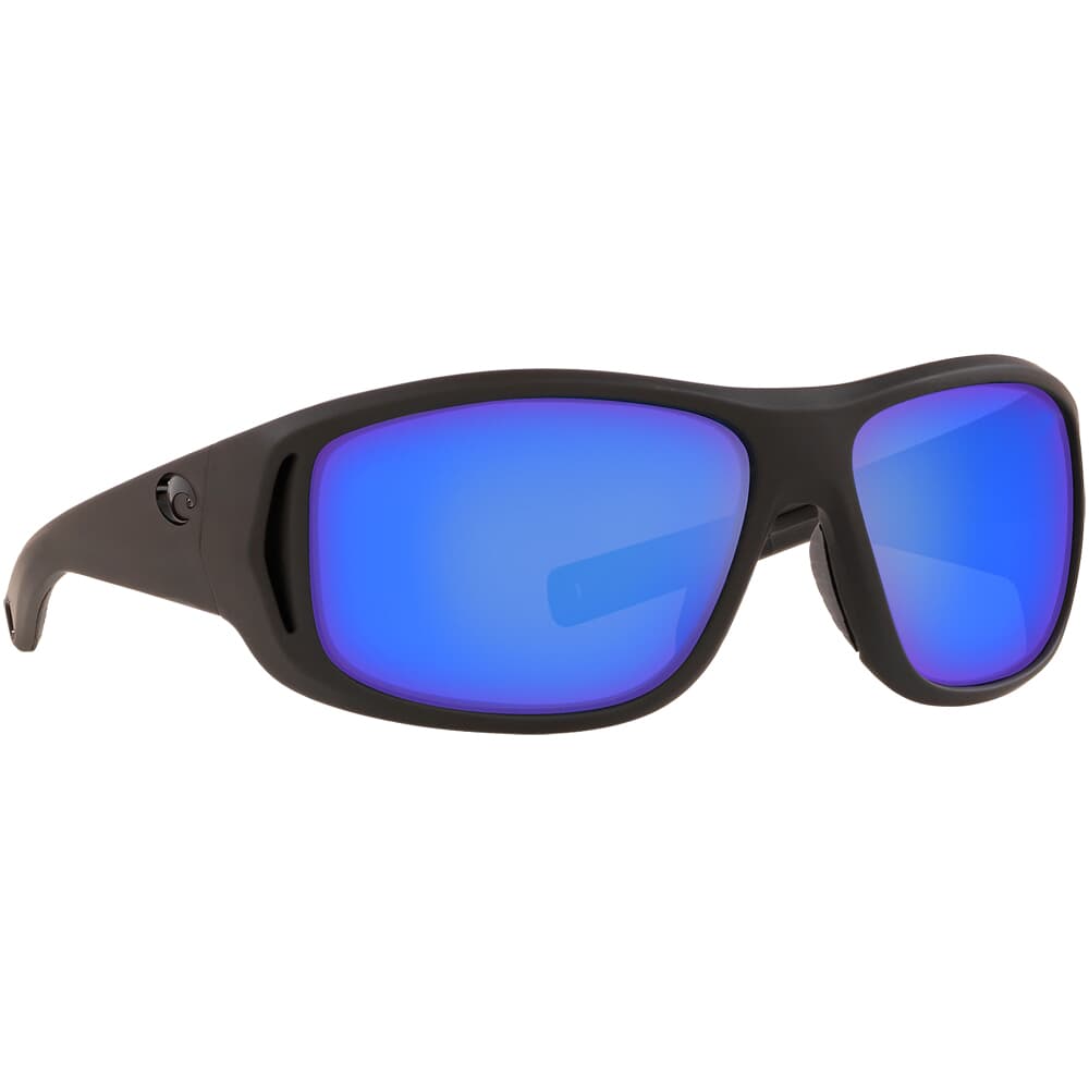 Costa Montauk Matte Black Ultra Frame Sunglasses w/ Blue Mirror 580G Lenses MTK-187-OBMGLP