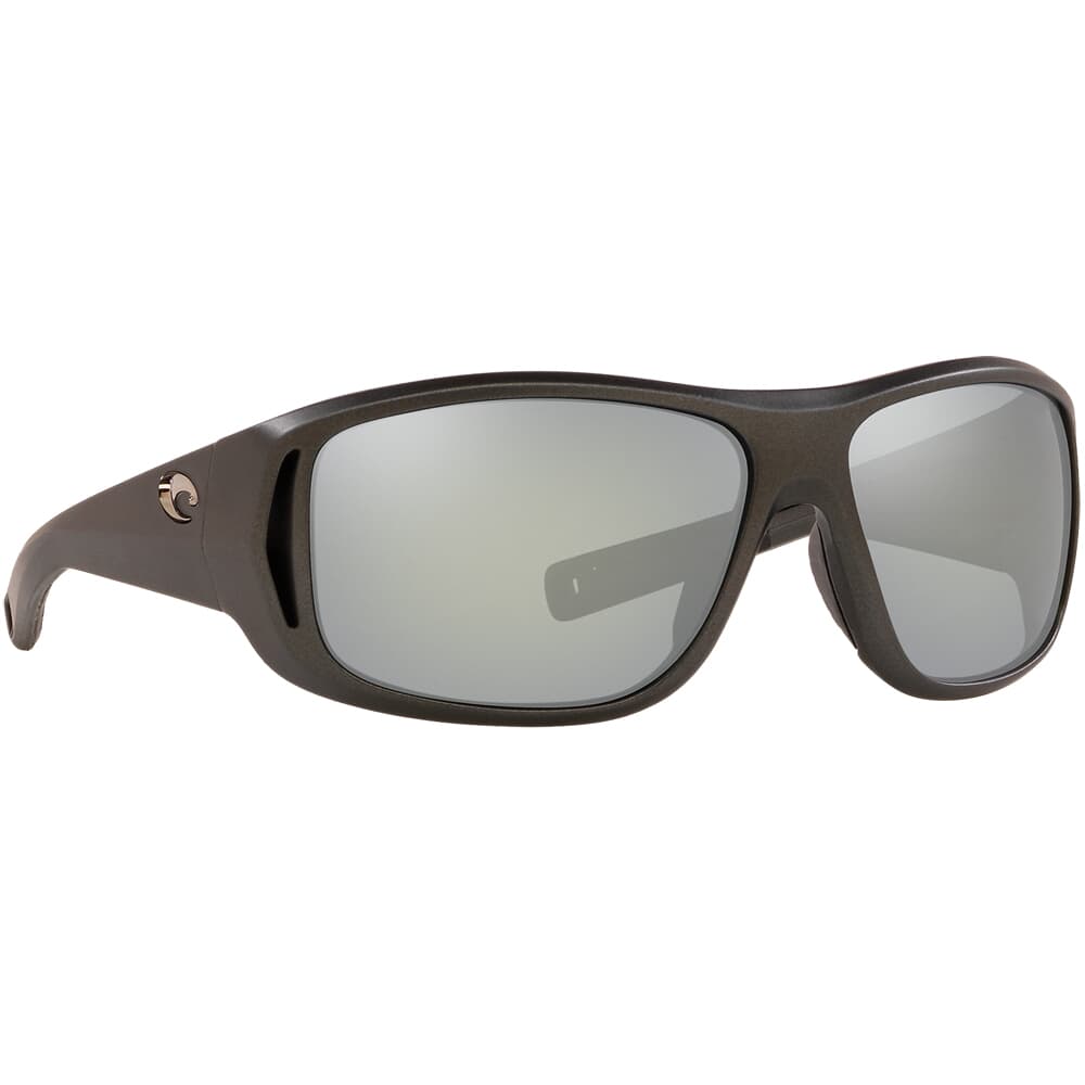Costa Montauk Steel Gray Metallic Frame Sunglasses w/ Gray Silver Mirror 580G Lenses MTK-188-OSGGLP