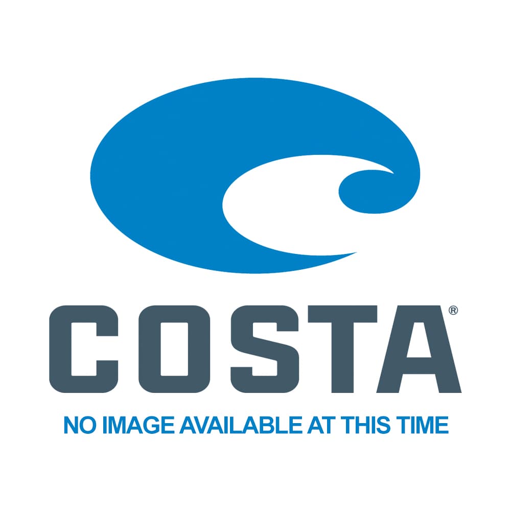 Costa Loreto Gunmetal w/Crystal Temples Frame Sunglasses w/ Blue Mirror 580G Lenses LR-74-OBMGLP
