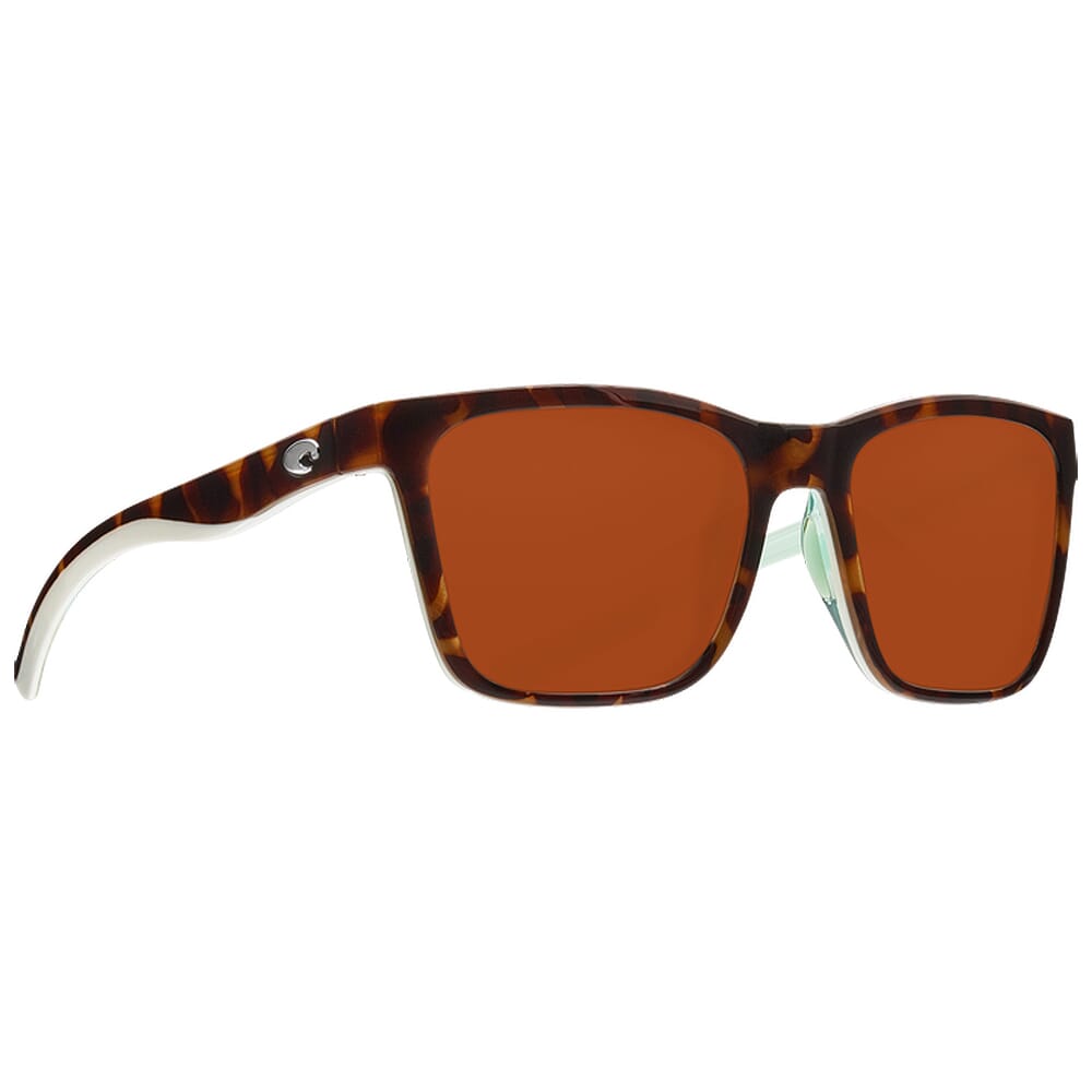 Costa Panga Shiny Tortoise/White/Seafoam Crystal Frame Sunglasses PAG-255