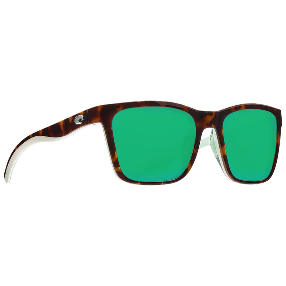 Costa Panga Shiny Tortoise/White/Seafoam Crystal Frame Sunglasses PAG-255