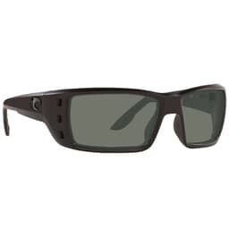Costa Permit Blackout Frame Sunglasses w/ Gray 580G Lenses PT-01-OGGLP
