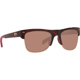 Costa Pawley's Rose Tortoise Frame Sunglasses w/ Copper Silver Mirror 580P Lenses PW-201-OSCP