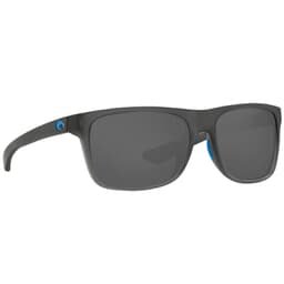 Costa Remora Matte Smoke Crystal w/Blue Logo Frame Sunglasses w/ Gray 580P Lenses REM-178-OGP