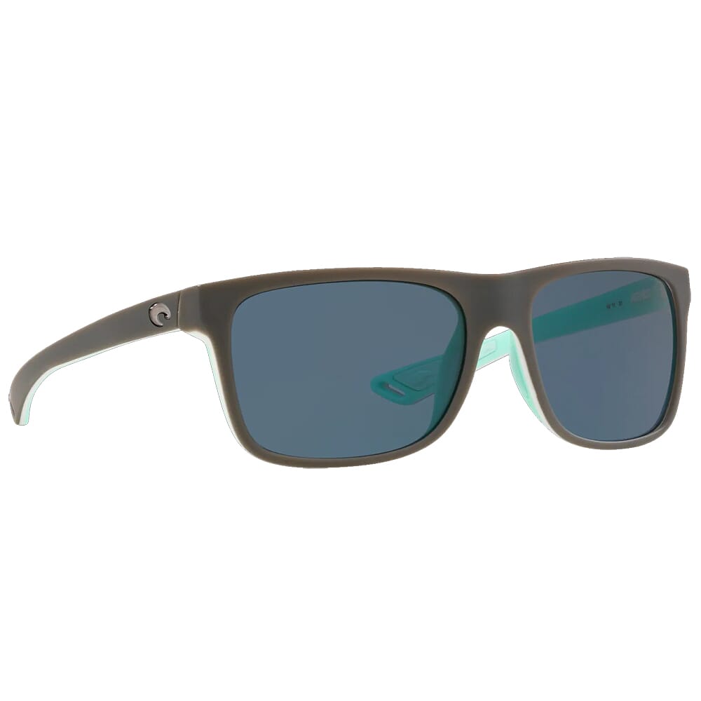 Costa Remora Matte Gray/White/Mint Frame Sunglasses REM-180