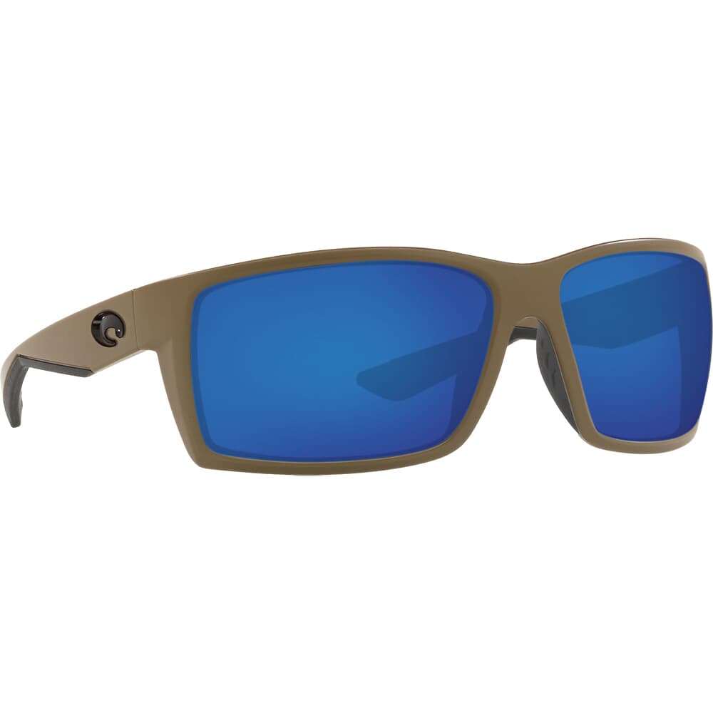 Costa Reefton Moss Frame Sunglasses w/ Blue Mirror 580P Lenses RFT-198-OBMP