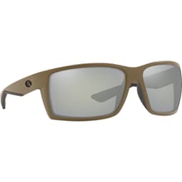 Costa Reefton Moss Frame Sunglasses w/ Gray Silver Mirror 580G Lenses RFT-198-OSGGLP