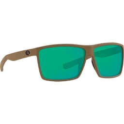 Costa Reefton Moss Frame Sunglasses w/ Green Mirror 580G Lenses RFT-198-OGMGLP