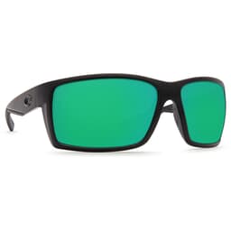 Costa Reefton Blackout Frame Sunglasses w/ Green Mirror 580G Lenses RFT-01-OGMGLP