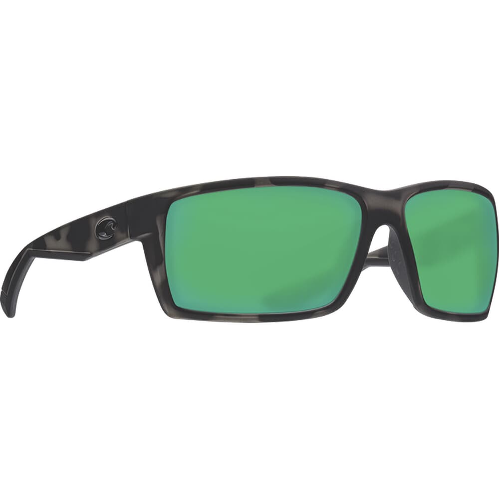 Costa Reefton Ocearch Matte Tiger Shark Sunglasses w/ Green Mirror 580G Lenses RFT-140OC-OGMGLP