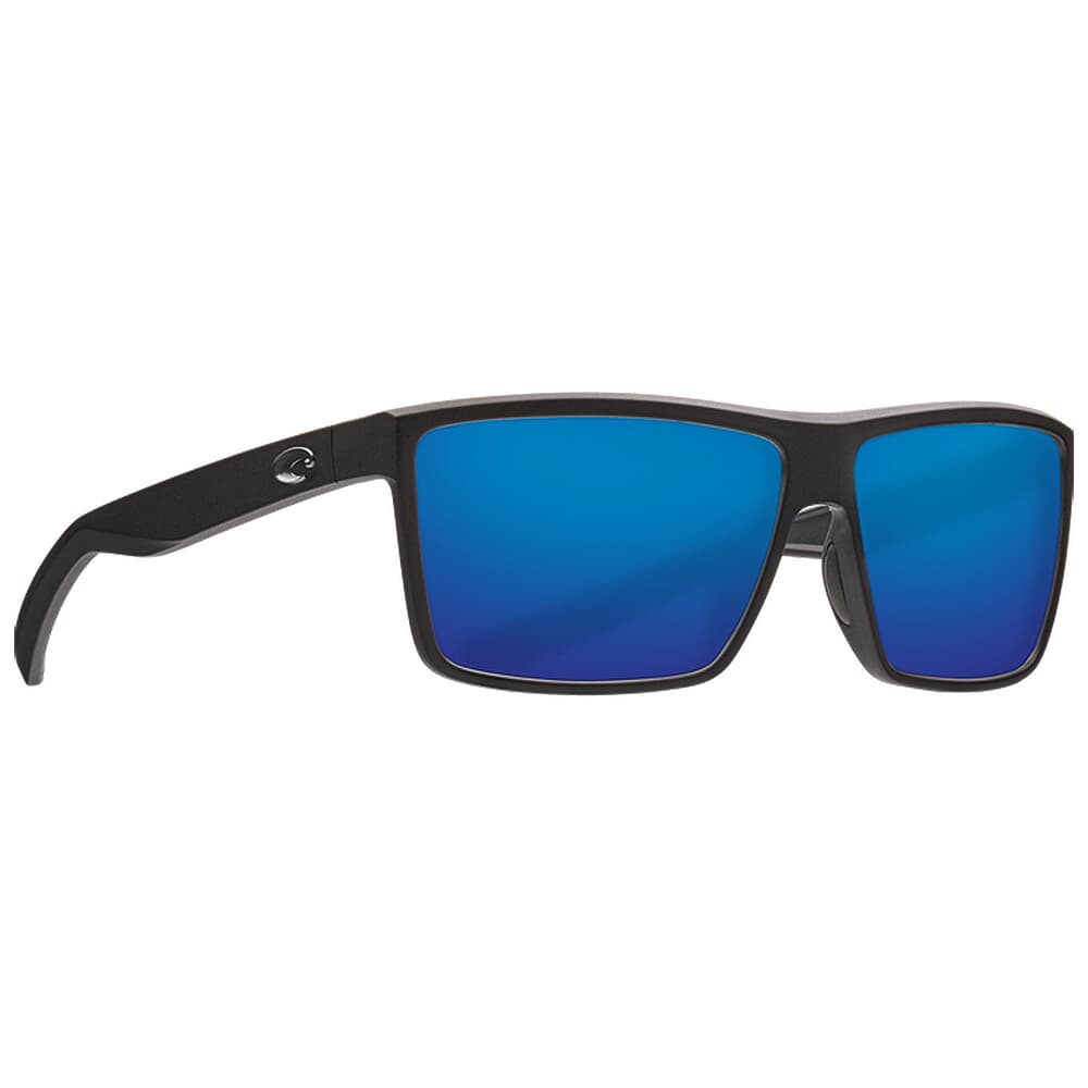 Costa Rinconcito Matte Black Frame Sunglasses w/Blue Mirror 580G Lenses 06S9016-90161460