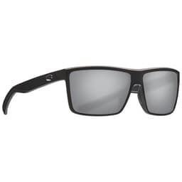 Costa Rinconcito Matte Black Frame Sunglasses w/ Gray Silver Mirror 580G Lenses RIC-11-OSGGLP