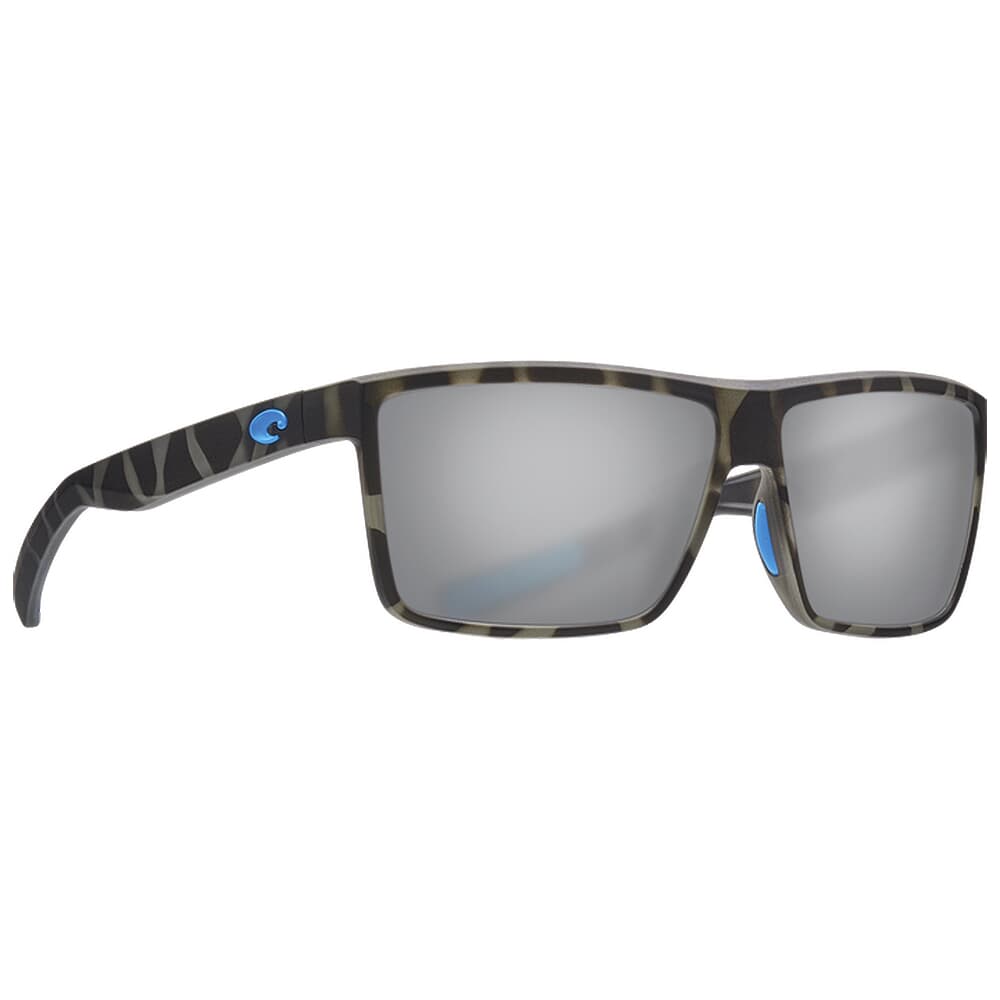 Costa Rinconcito Ocearch Matte Tiger Shark Sunglasses w/ Gray Silver Mirror 580G Lenses RIC-140OC-OSGGLP