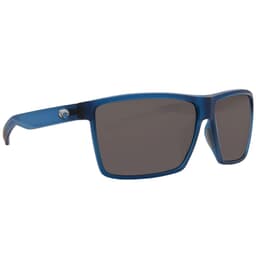 Costa Rincon Matte Atlantic Blue Frame Sunglasses w/ Gray 580P Lenses RIN-177-OGP
