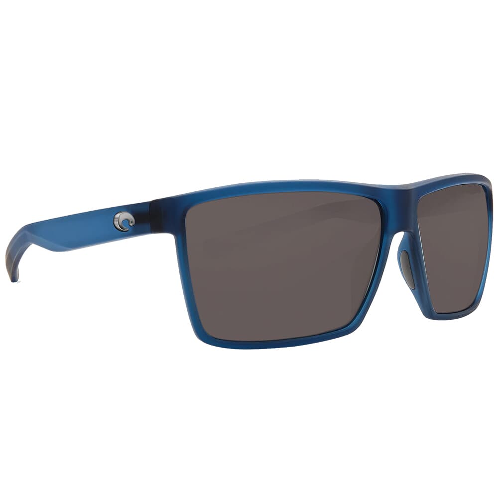 Costa Rincon Matte Atlantic Blue Frame Sunglasses w/ Gray 580P Lenses RIN-177-OGP