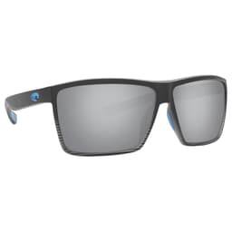 Costa Rincon Matte Smoke Crystal Fade Frame Sunglasses w/ Gray Silver Mirror 580G Lenses RIN-179-OSGGLP