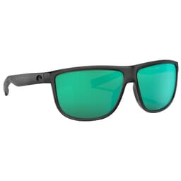 Costa Rincondo Matte Smoke Crystal Sunglasses w/ Green Mirror 580G Lenses 06S9010-90100461