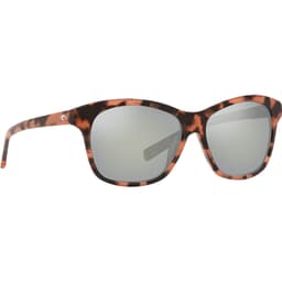 Costa Sarasota Shiny Dusk Frame Sunglasses w/ Gray Silver Mirror 580G Lenses SAR-212-OSGGLP