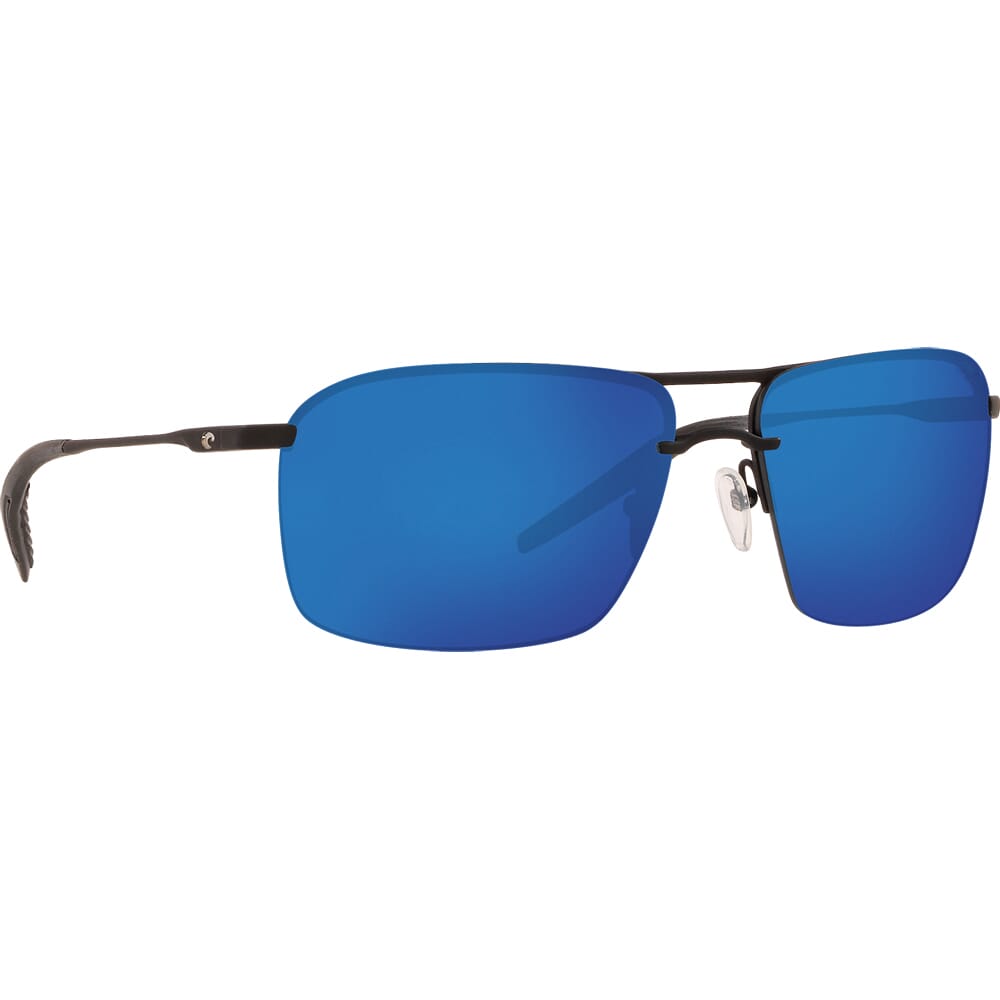 Costa Skimmer Matte Black + Black Sunglasses SKM-11