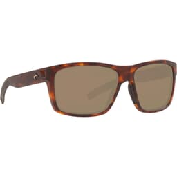 Costa Slack Tide Matte Tortoise Frame Sunglasses w/ Copper Silver Mirror 580G Lenses SLT-191-OSCGLP