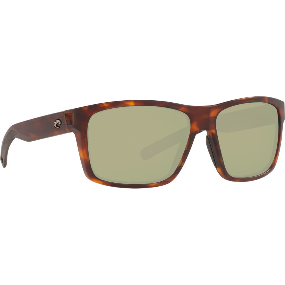 Costa Slack Tide Matte Tortoise Frame Sunglasses w/ Sunrise Silver Mirror 580P Lenses SLT-191-OSSP