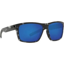 Costa Slack Tide - Ocearch Ocearch Shiny Tiger Shark Frame Sunglasses w/ Blue Mirror 580G Lenses SLT-192OC-OBMGLP