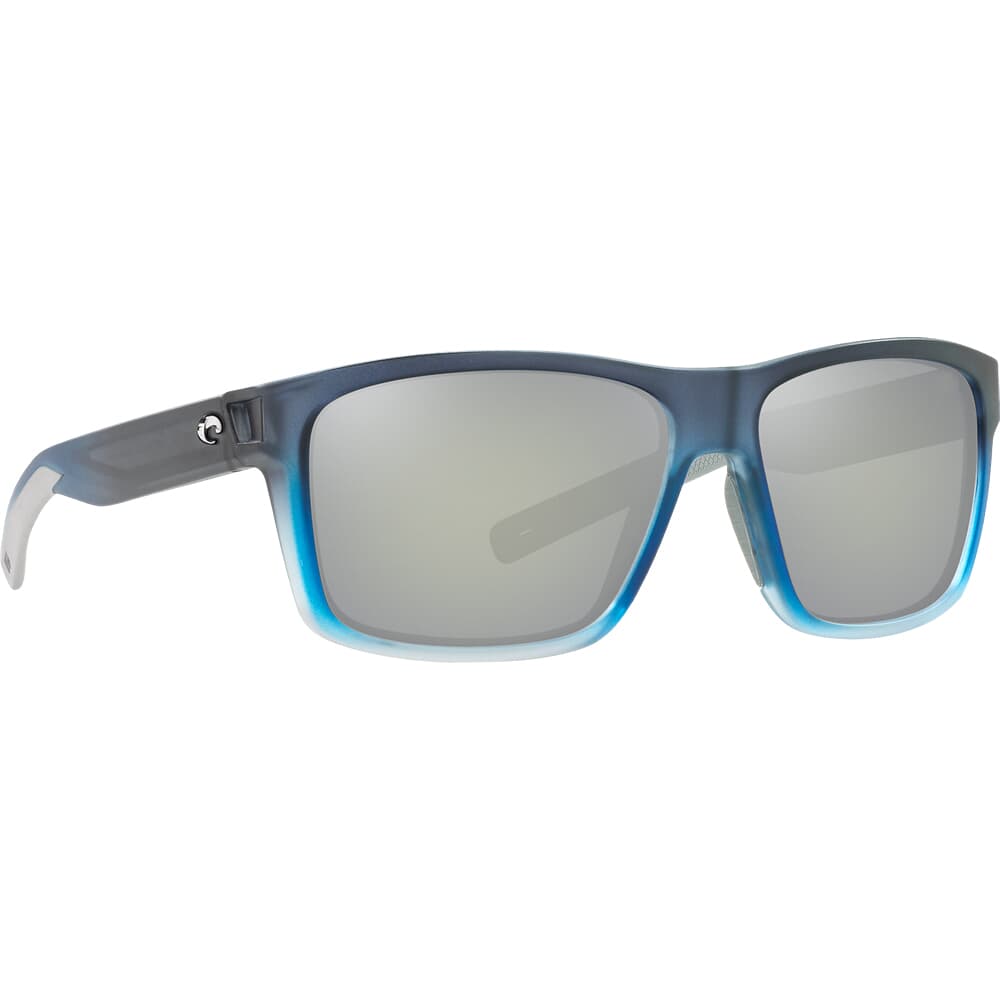 Costa Slack Tide Bahama Blue Fade Frame Sunglasses w/ Gray Silver Mirror 580G Lenses SLT-193-OSGGLP