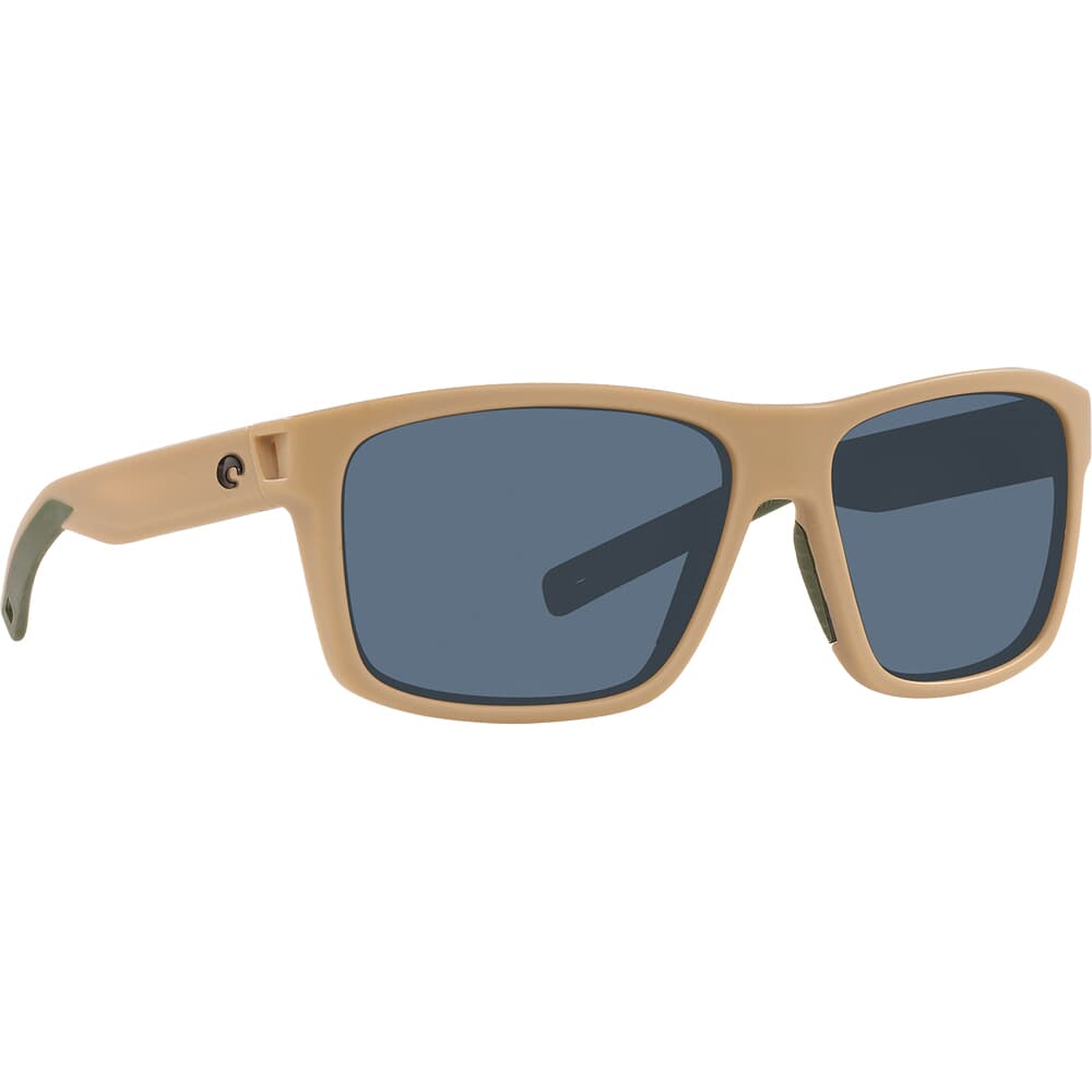 Costa Slack Tide Sand Frame Sunglasses w/ Gray 580P Lenses SLT-248-OGP