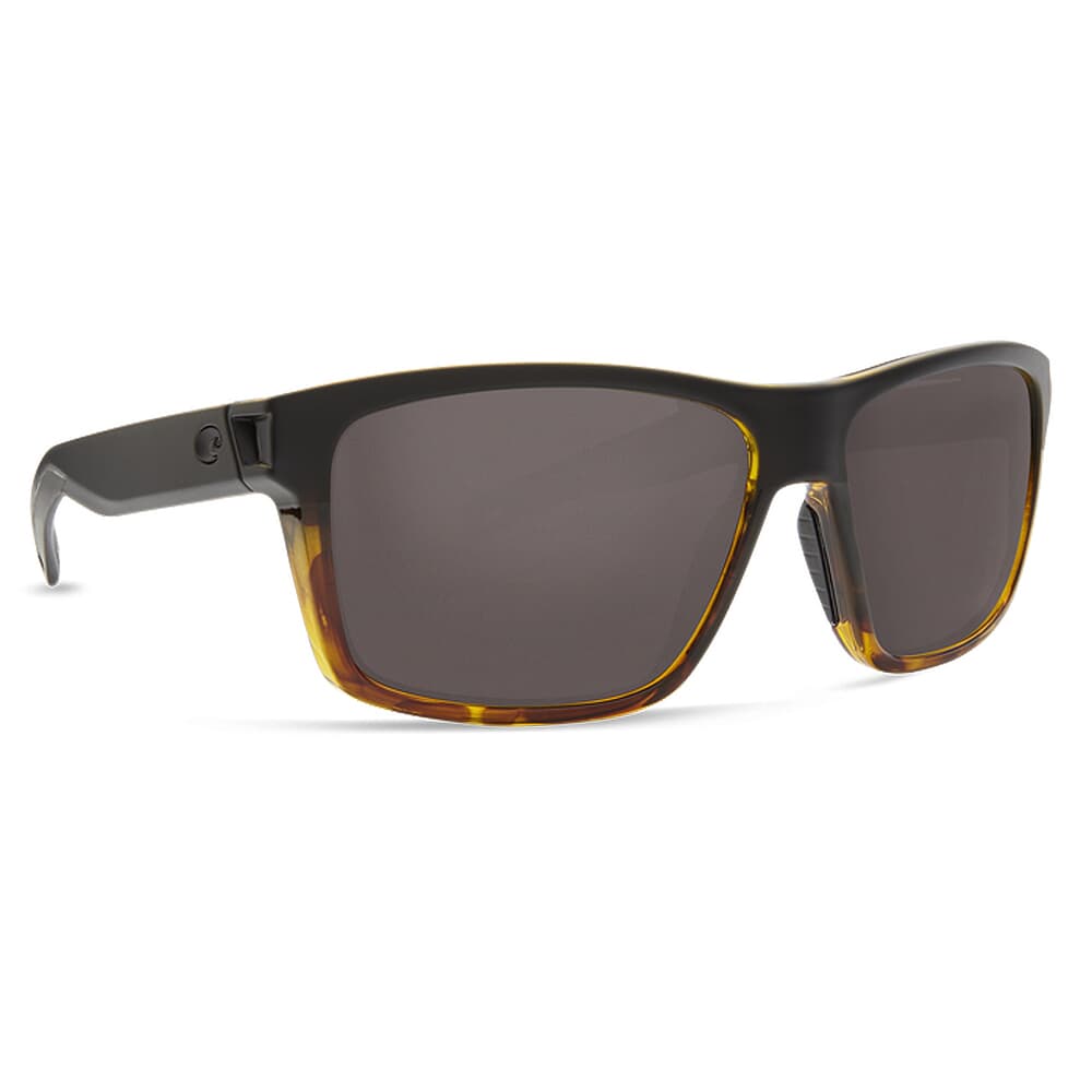 Costa Slack Tide Matte Black/Tortoise Frame Sunglasses w/ Gray 580P Lenses SLT-181-OGP