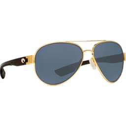 Costa South Point Gold Frame Sunglasses w/ Gray 580P Lenses SO-26-OGP