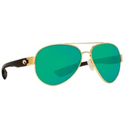 Costa South Point Gold Frame Sunglasses w/ Green Mirror 580G Lenses SO-26-OGMGLP