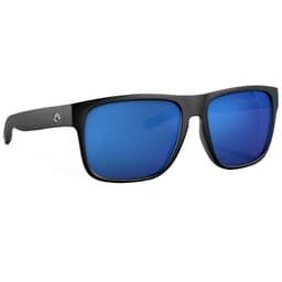 Costa Spearo XL Matte Black Sunglasses w/ Blue Mirror 580G Lenses 06S9013-90130159