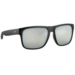 Costa Spearo XL Matte Black Sunglasses w/ Gray Silver Mirror 580G Lenses 06S9013-90130359