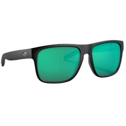 Costa Spearo XL Matte Black Sunglasses w/ Green Mirror 580G Lenses 06S9013-90130259