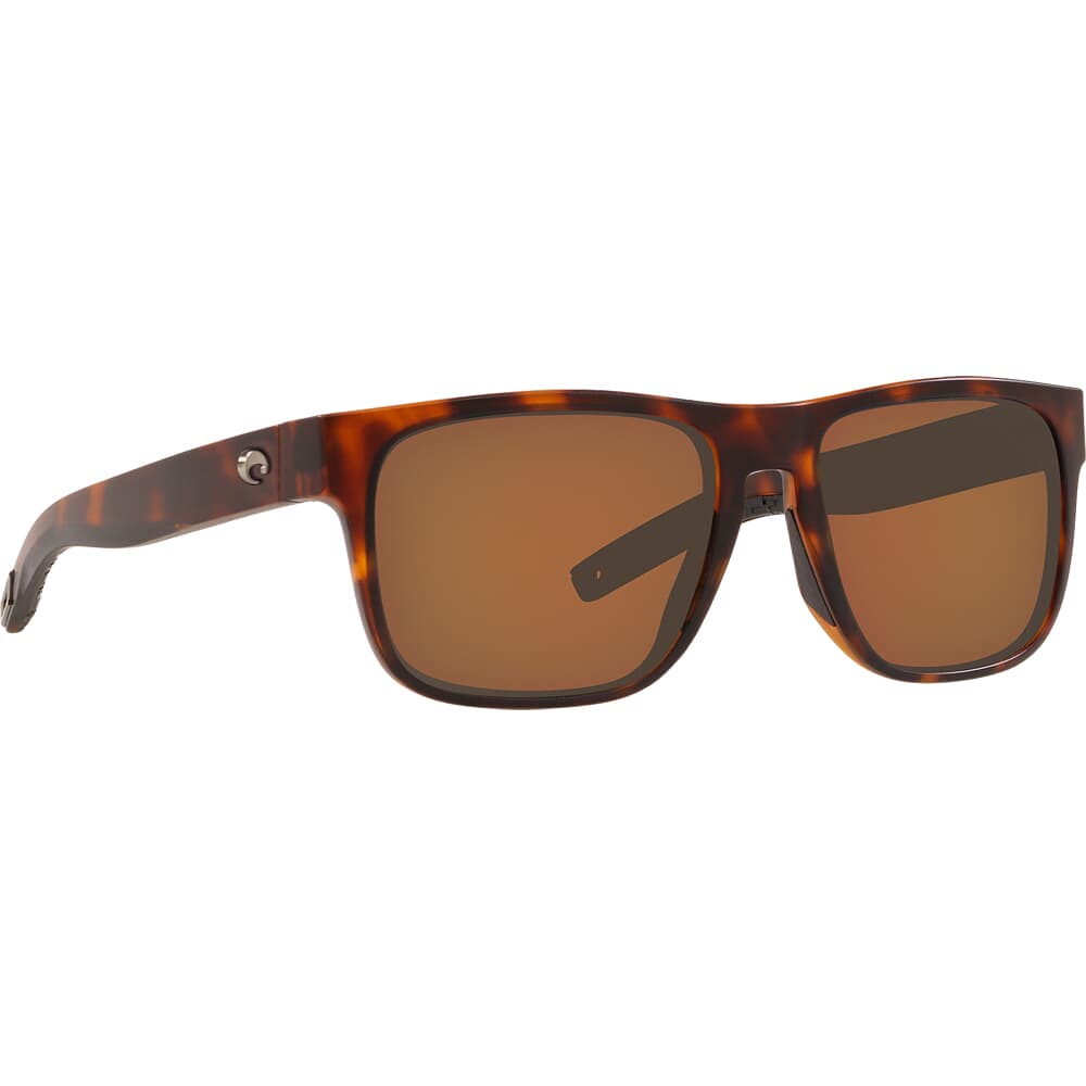 Costa Spearo Matte Tortoise Frame Sunglasses w/ Copper 580G Lenses SPO-191-OCGLP