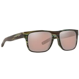 Costa Spearo Matte Reef Frame Sunglasses w/ Copper Silver Mirror 580P Lenses SPO-253-OSCP